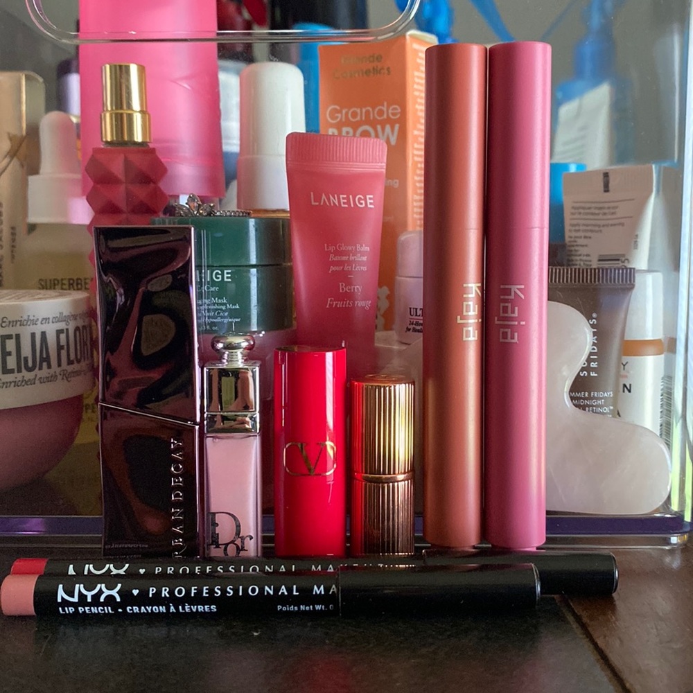Dior, Valentino, Charlotte Tilbury, Urban Decay, Kaja and NYX Bundle